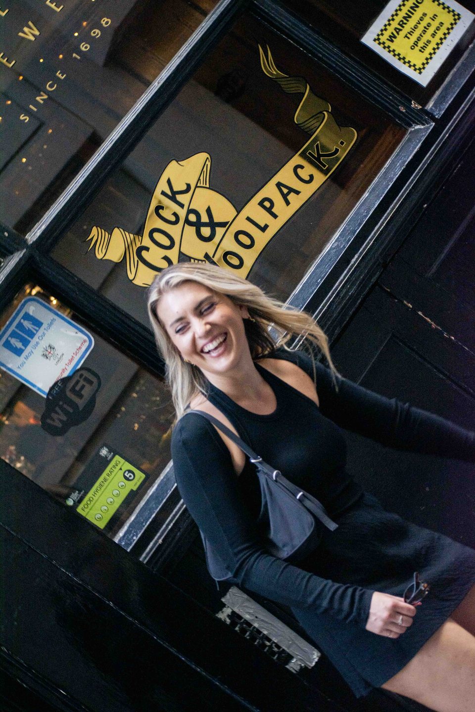 Client photographed on a private street photography walk through central London, shot in available light by Aby Abhyankar — frame 8 of 79.