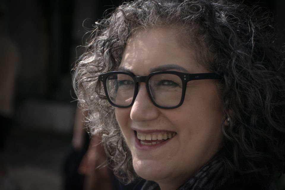 Client photographed on a private street photography walk through central London, shot in available light by Aby Abhyankar — frame 31 of 79.