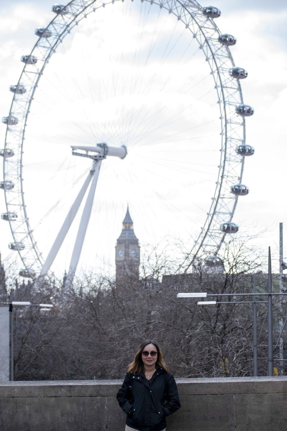 Client photographed on a private street photography walk through central London, shot in available light by Aby Abhyankar — frame 50 of 79.